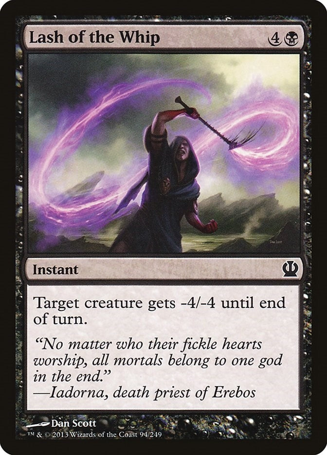 Image for Lash of the Whip (94) [Theros] - Magic: The Gathering