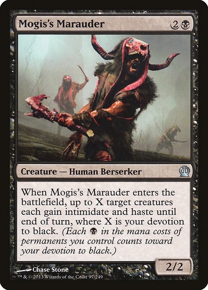 Image for Mogis's Marauder (97) [Theros] - Magic: The Gathering