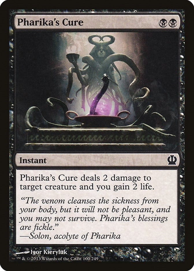 Image for Pharika's Cure (100) [Theros] - Magic: The Gathering
