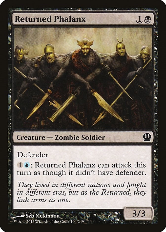 Image for Returned Phalanx (104) [Theros] - Magic: The Gathering