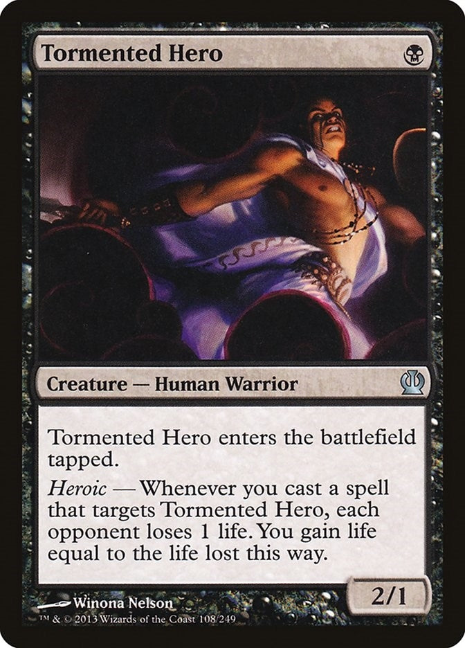 Image for Tormented Hero (108) [Theros] - Magic: The Gathering