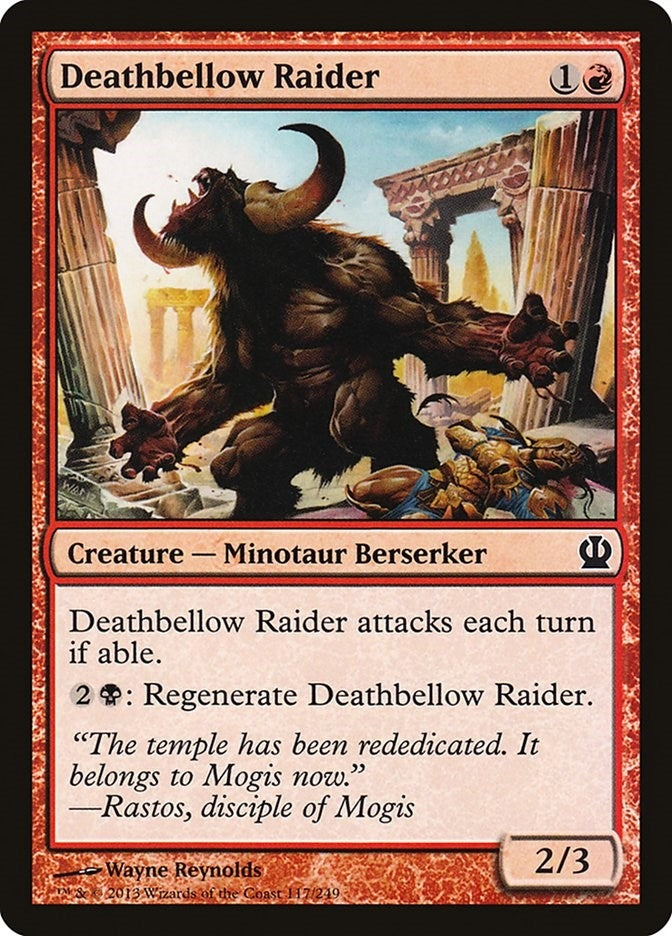Image for Deathbellow Raider (117) [Theros] - Magic: The Gathering