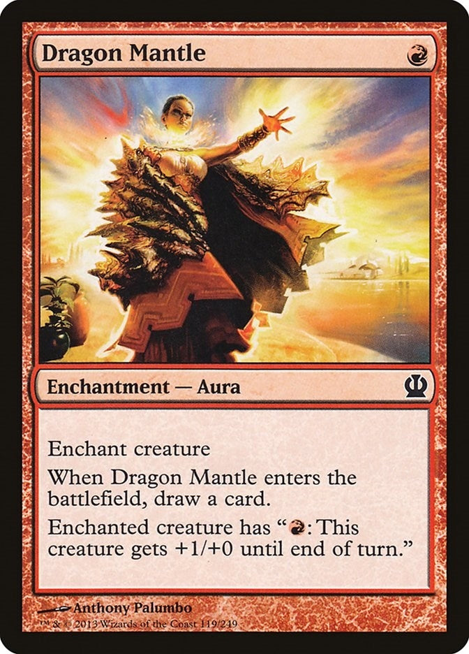 Image for Dragon Mantle (119) [Theros] - Magic: The Gathering