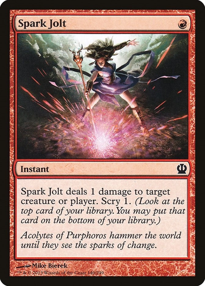 Image for Spark Jolt (140) [Theros] - Magic: The Gathering