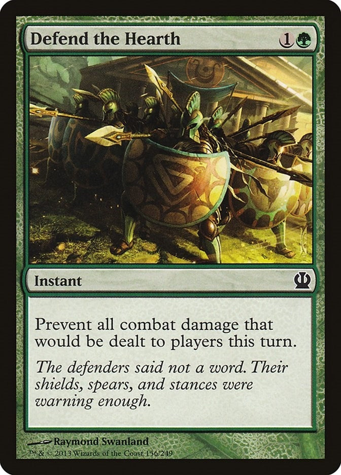 Image for Defend the Hearth (156) [Theros] - Magic: The Gathering