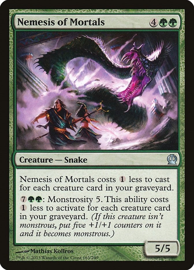Image for Nemesis of Mortals (163) [Theros] - Magic: The Gathering