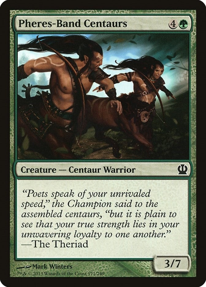 Image for Pheres-Band Centaurs (171) [Theros] - Magic: The Gathering