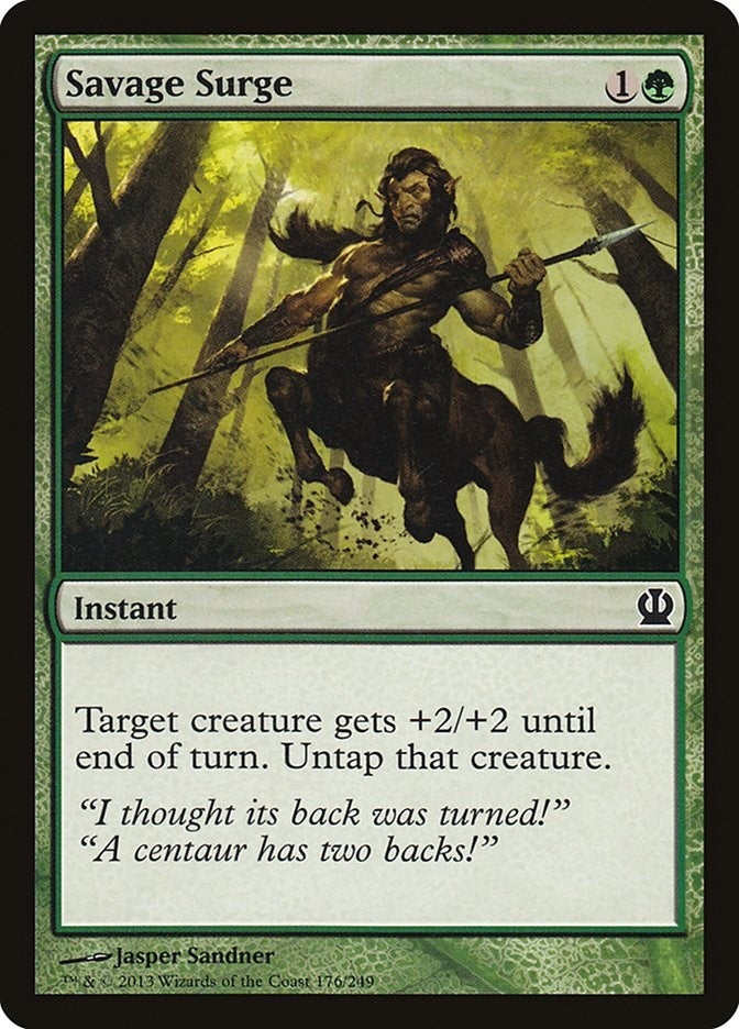 Image for Savage Surge (176) [Theros] - Magic: The Gathering