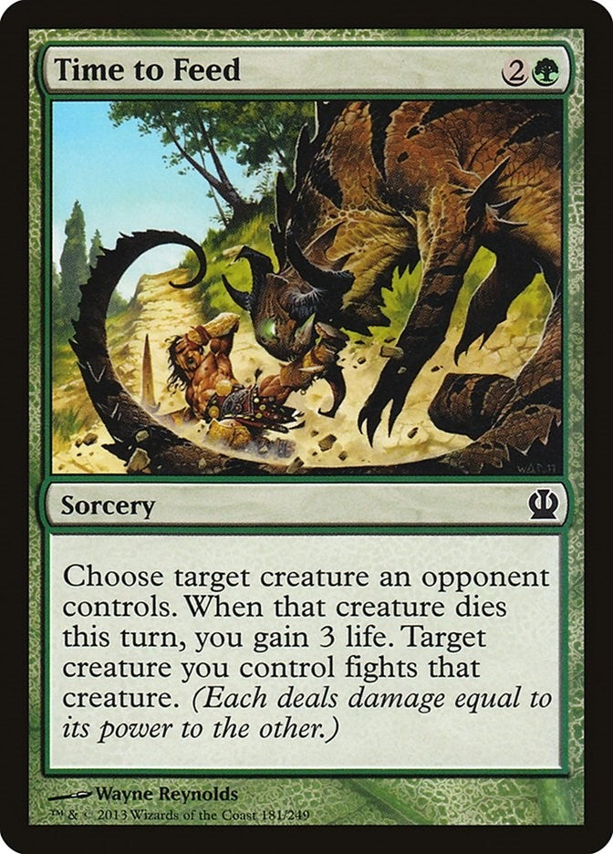 Image for Time to Feed (181) [Theros] - Magic: The Gathering