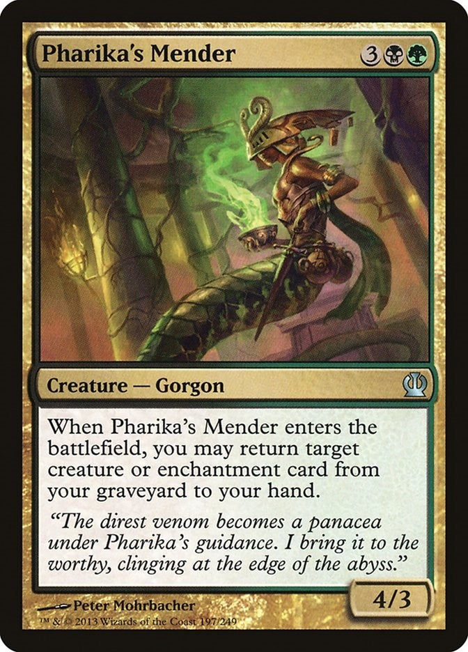 Image for Pharika's Mender (197) [Theros] - Magic: The Gathering