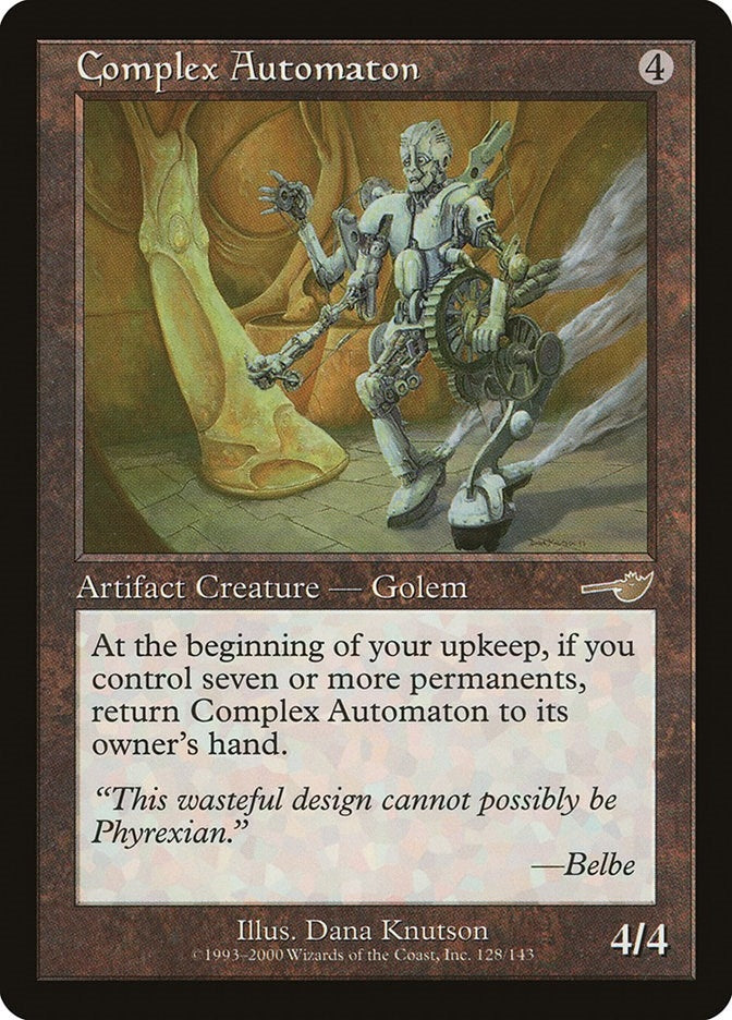 Image for Complex Automaton (128) [Nemesis] - Magic: The Gathering