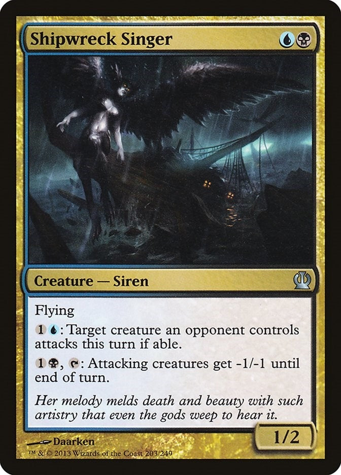 Image for Shipwreck Singer (203) [Theros] - Magic: The Gathering