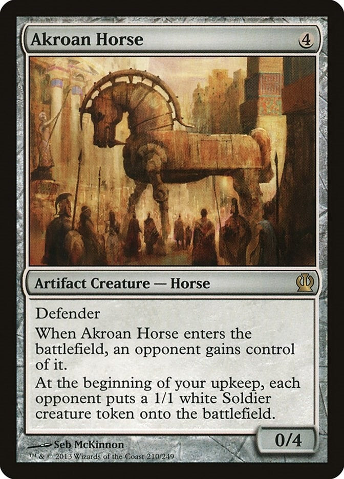 Image for Akroan Horse (210) [Theros] - Magic: The Gathering