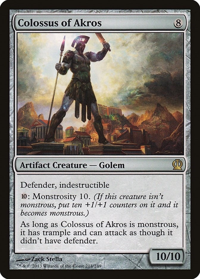 Image for Colossus of Akros (214) [Theros] - Magic: The Gathering