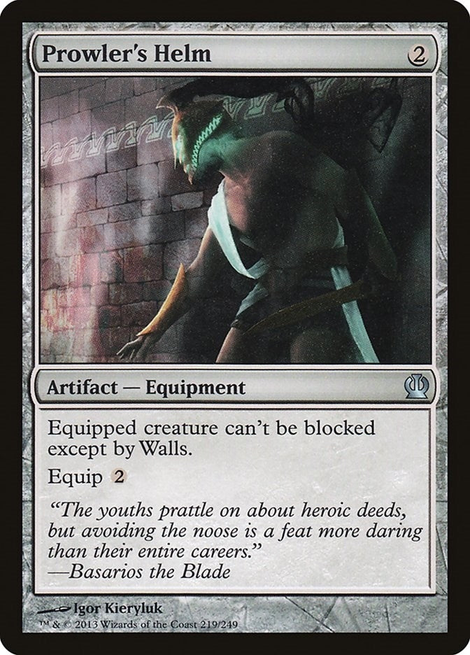 Image for Prowler's Helm (219) [Theros] - Magic: The Gathering