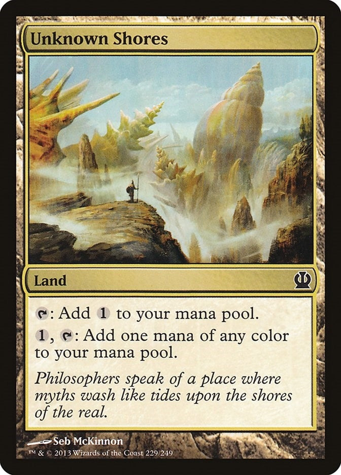 Image for Unknown Shores (229) [Theros] - Magic: The Gathering