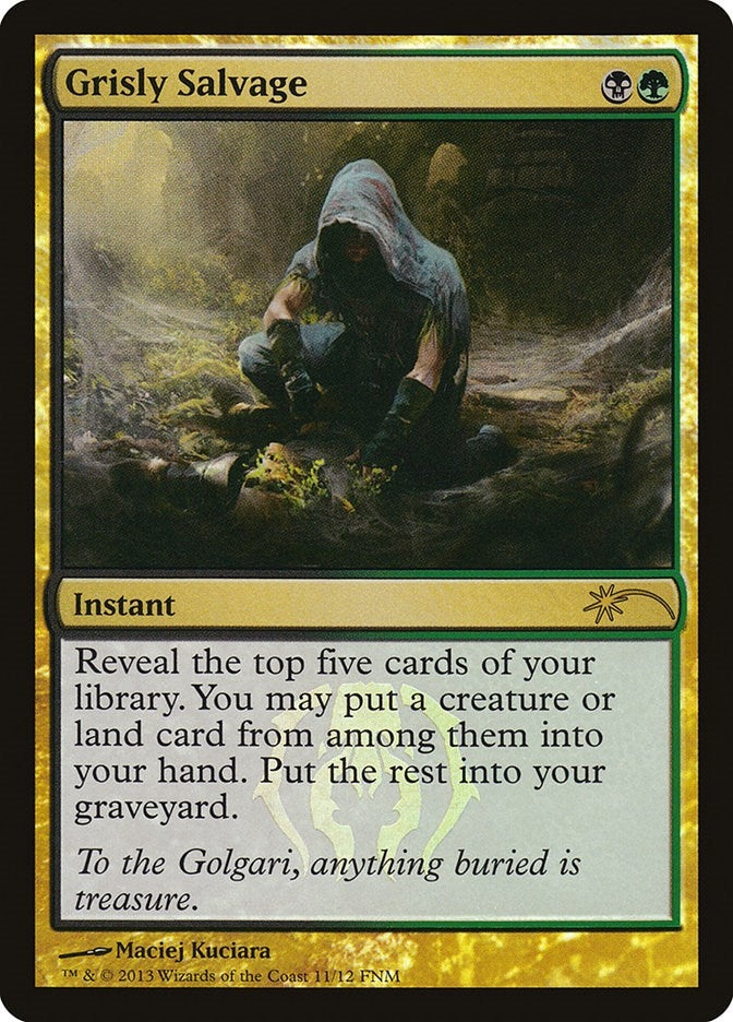 Image for Grisly Salvage (11) [FNM Promos] - Magic: The Gathering