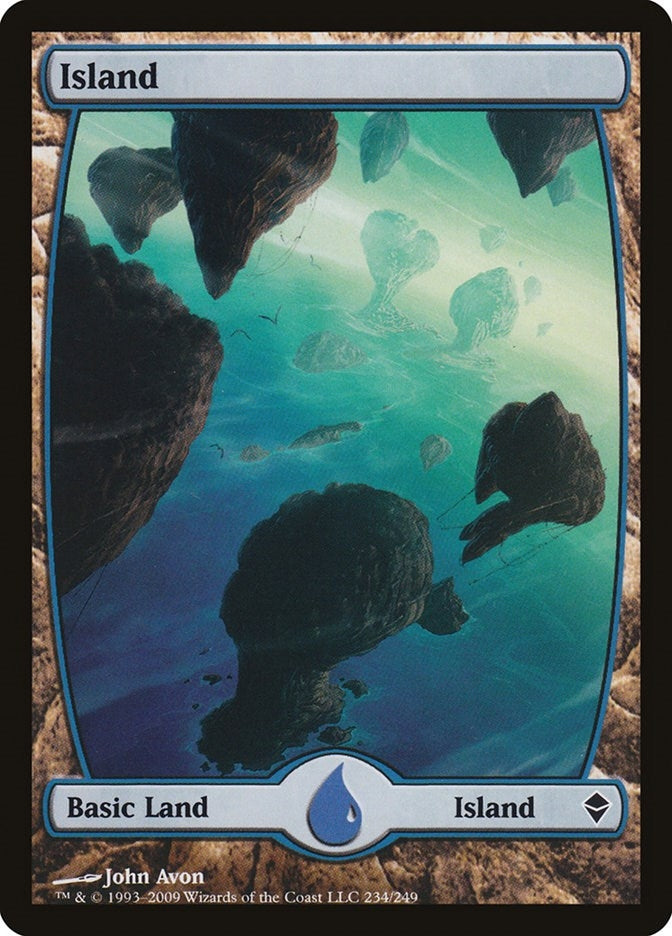 Image for Island (234) - Full Art (234) [Zendikar] - Magic: The Gathering