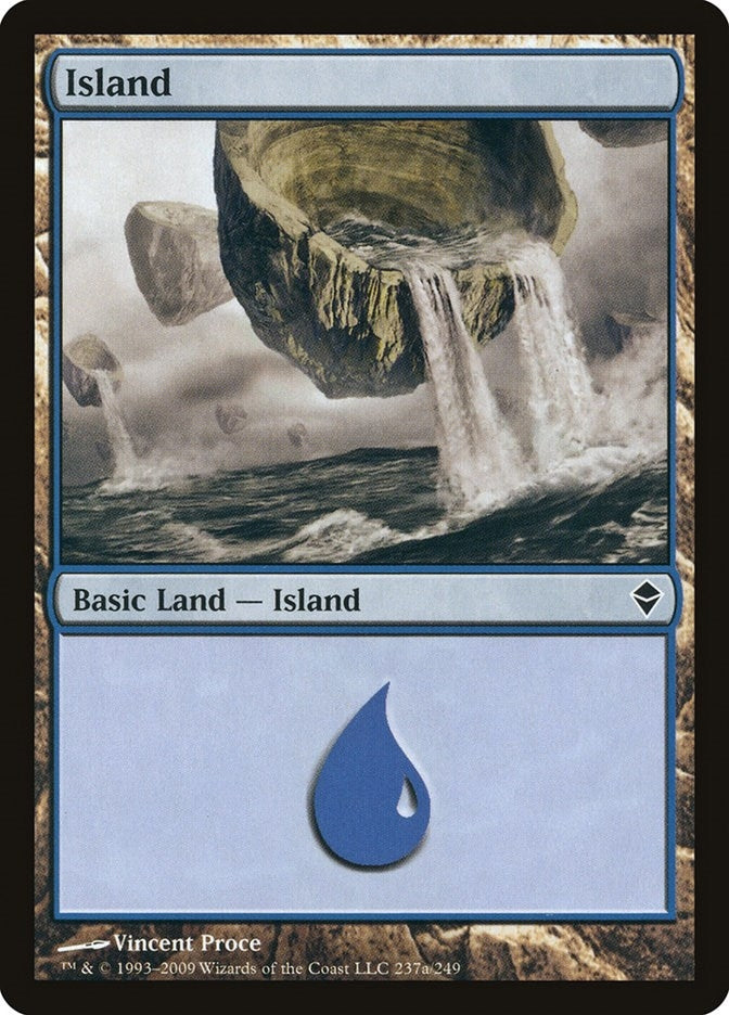 Island (237a) (237a) [Zendikar]