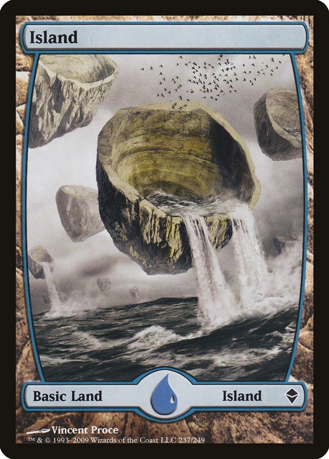 Image for Island (237) - Full Art (237) [Zendikar] - Magic: The Gathering