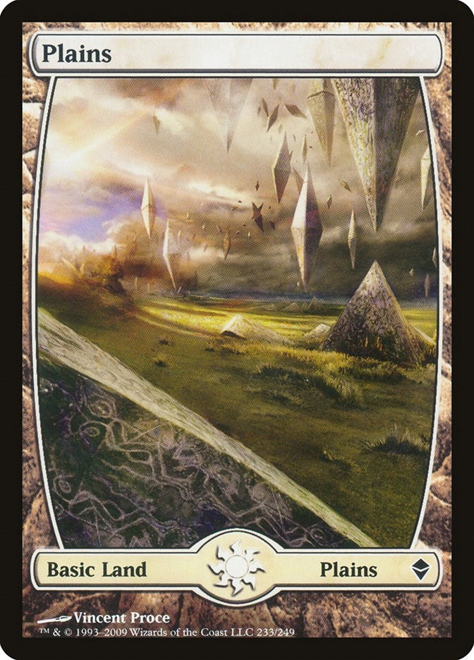 Image for Plains (233) - Full Art (233) [Zendikar] - Magic: The Gathering