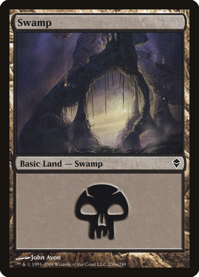 Image for Swamp (238a) (238a) [Zendikar] - Magic: The Gathering