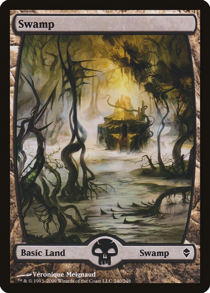 Image for Swamp (240) - Full Art (240) [Zendikar] - Magic: The Gathering