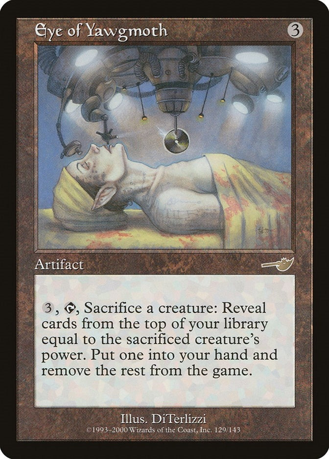 Image for Eye of Yawgmoth (129) [Nemesis] - Magic: The Gathering