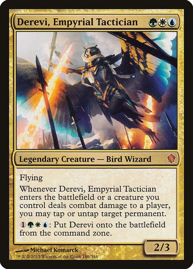 Image for Derevi, Empyrial Tactician (186) [Commander 2013] - Magic: The Gathering