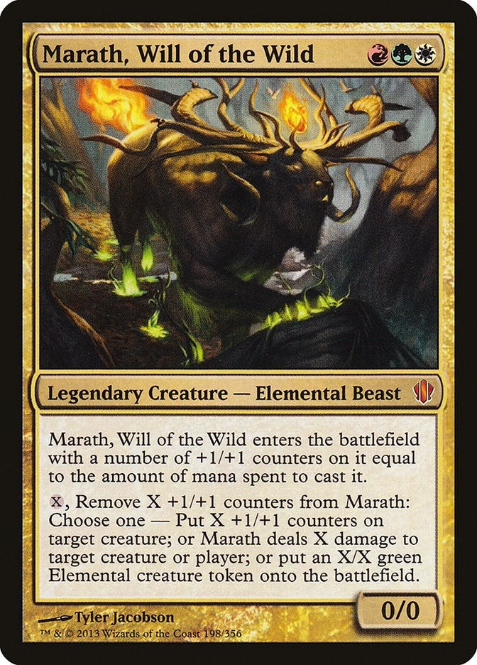 Image for Marath, Will of the Wild (198) [Commander 2013] - Magic: The Gathering