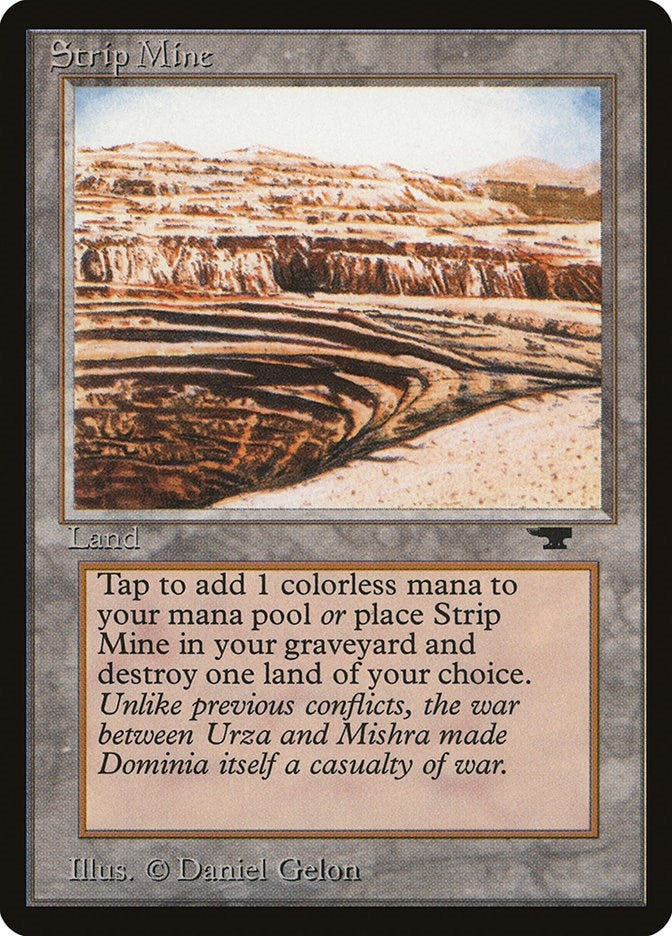 Image for Strip Mine (Uneven Horizon) [Antiquities] - Magic: The Gathering