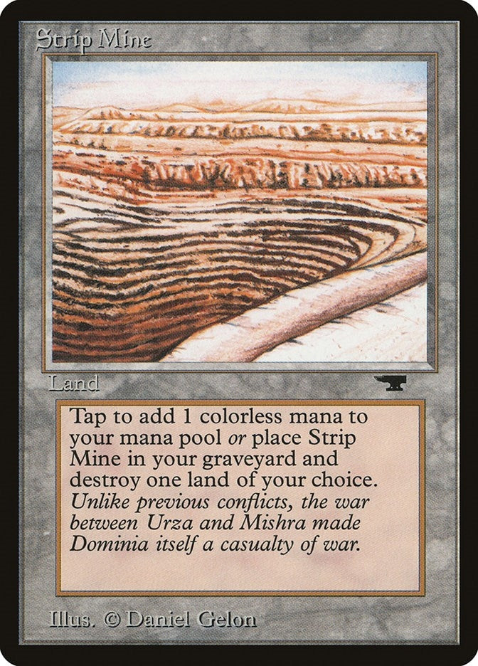 Image for Strip Mine (Even Horizon) [Antiquities] - Magic: The Gathering