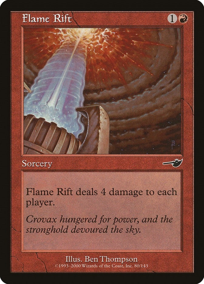 Image for Flame Rift (80) [Nemesis] - Magic: The Gathering
