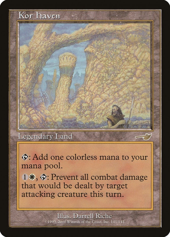 Image for Kor Haven (141) [Nemesis] - Magic: The Gathering