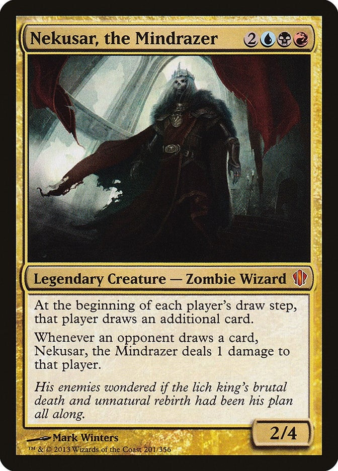 Image for Nekusar, the Mindrazer (201) [Commander 2013] - Magic: The Gathering