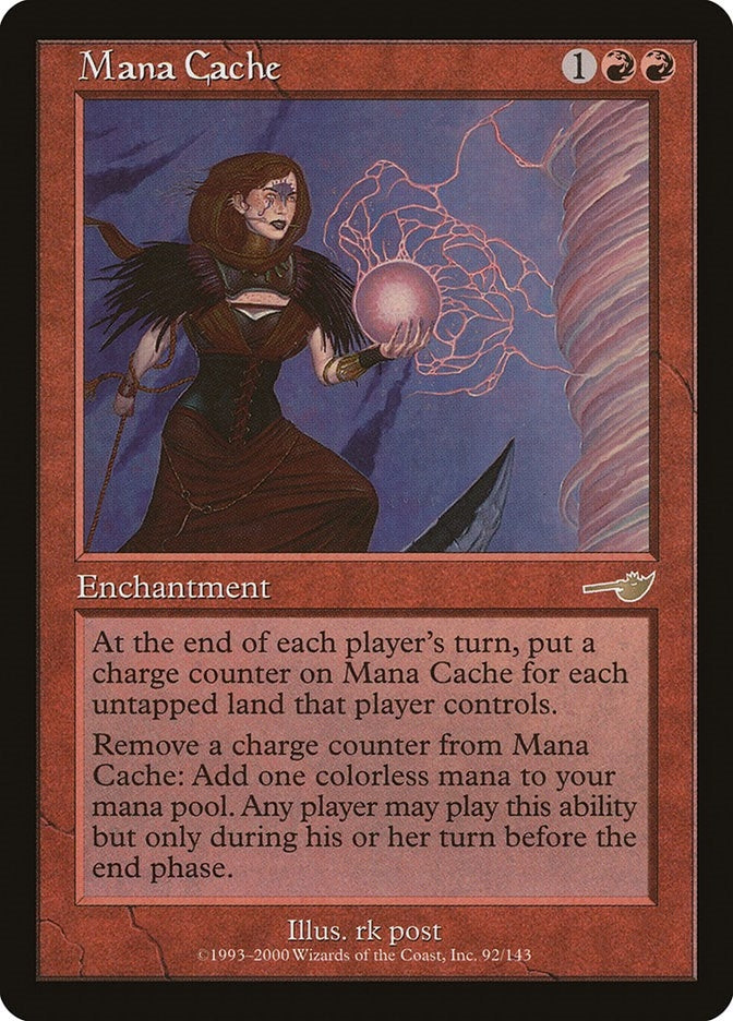 Image for Mana Cache (92) [Nemesis] - Magic: The Gathering