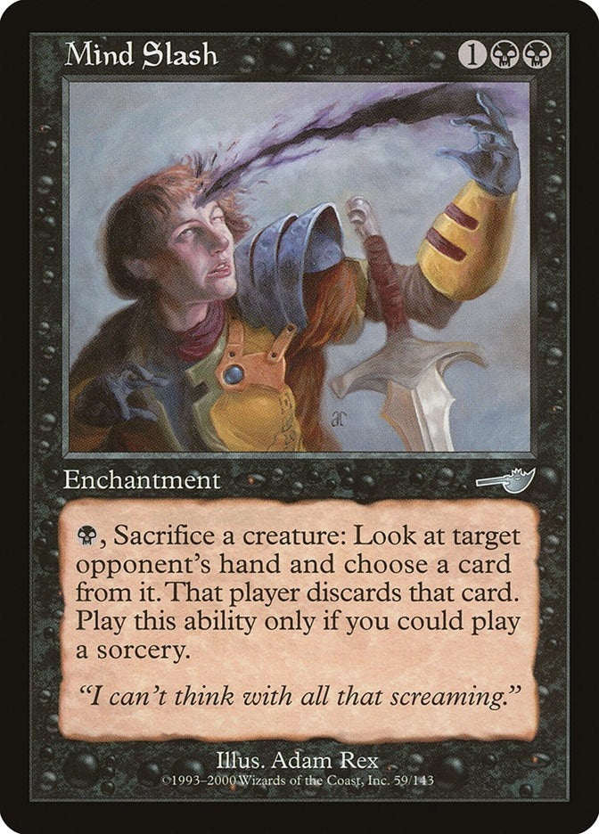 Image for Mind Slash (59) [Nemesis] - Magic: The Gathering