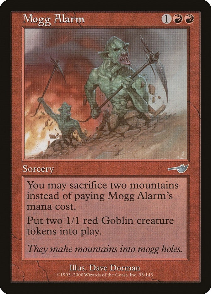 Image for Mogg Alarm (93) [Nemesis] - Magic: The Gathering