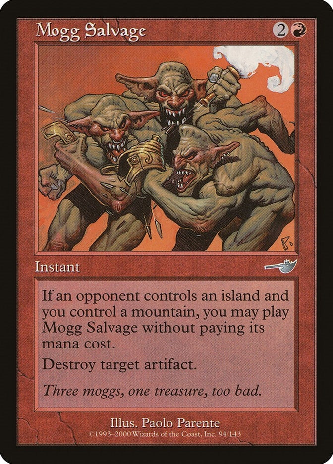 Image for Mogg Salvage (94) [Nemesis] - Magic: The Gathering