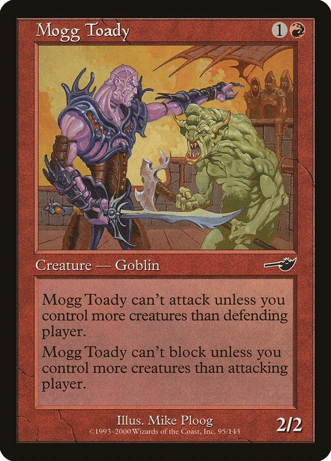 Image for Mogg Toady (95) [Nemesis] - Magic: The Gathering
