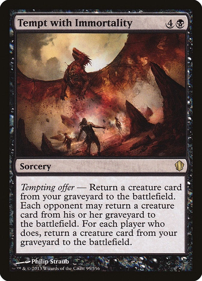 Image for Tempt with Immortality (95) [Commander 2013] - Magic: The Gathering