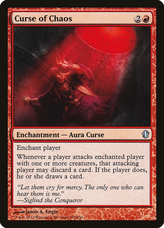 Image for Curse of Chaos (105) [Commander 2013] - Magic: The Gathering