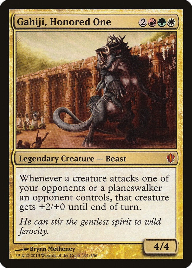Image for Gahiji, Honored One (191) [Commander 2013] - Magic: The Gathering