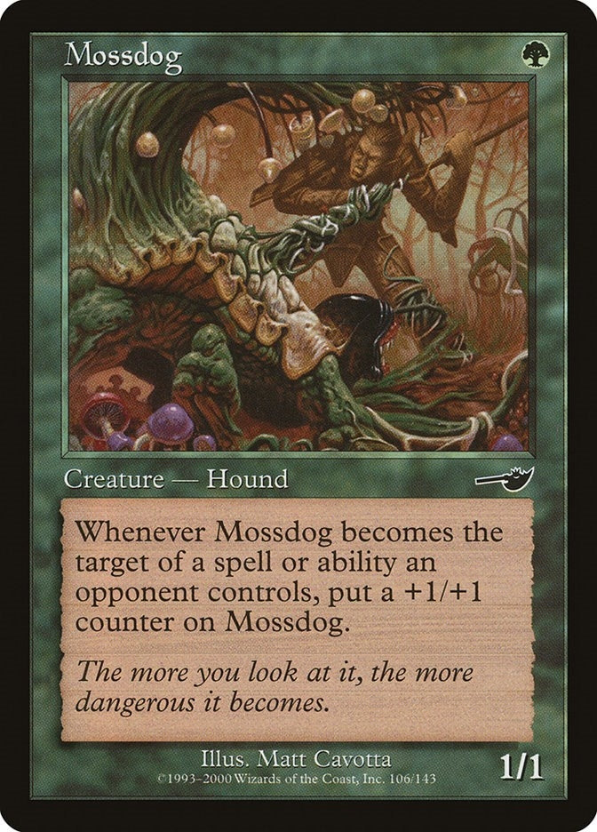 Image for Mossdog (106) [Nemesis] - Magic: The Gathering