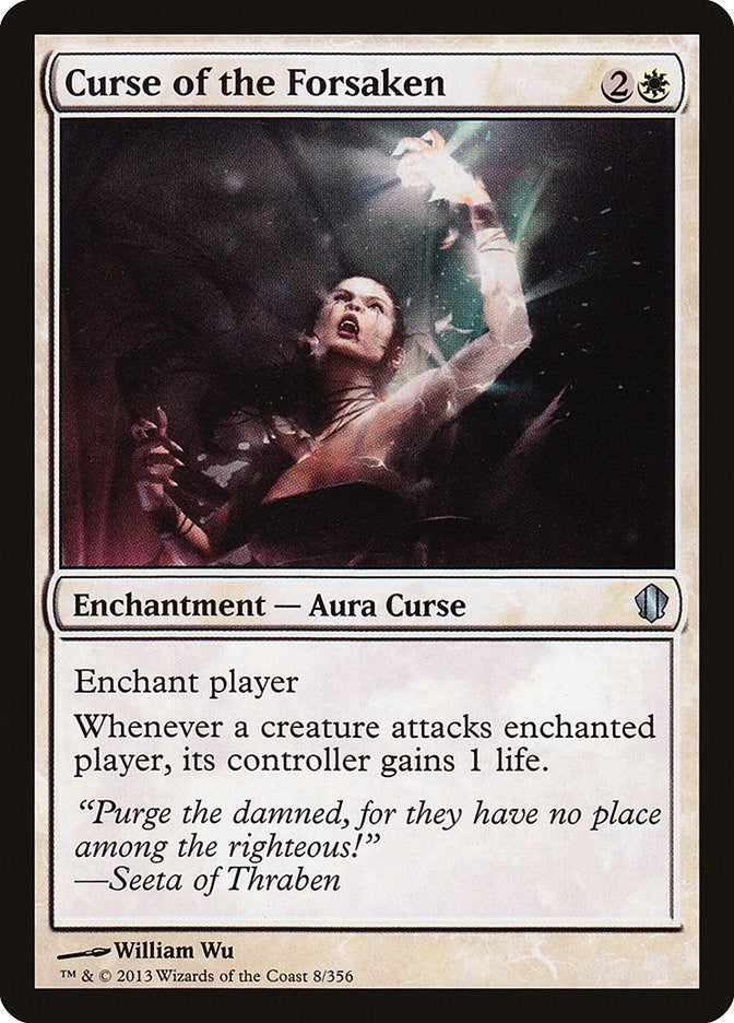 Image for Curse of the Forsaken (8) [Commander 2013] - Magic: The Gathering