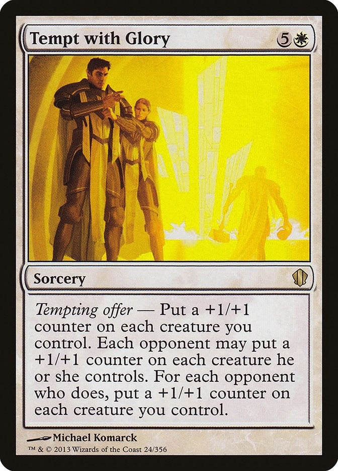Image for Tempt with Glory (24) [Commander 2013] - Magic: The Gathering