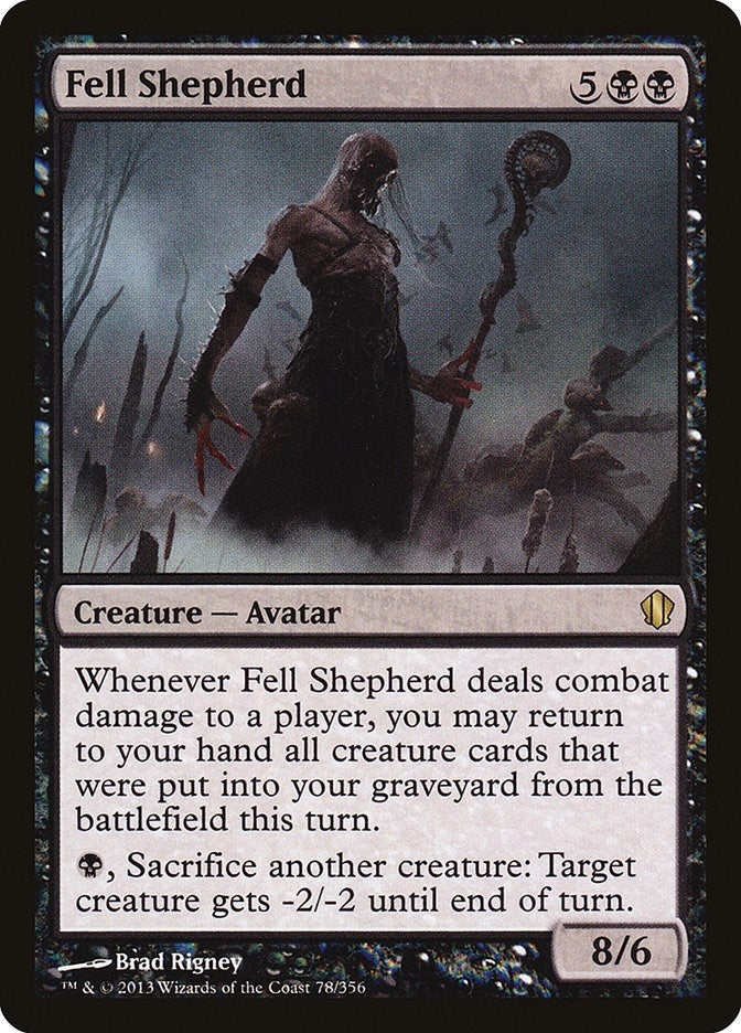 Image for Fell Shepherd (78) [Commander 2013] - Magic: The Gathering