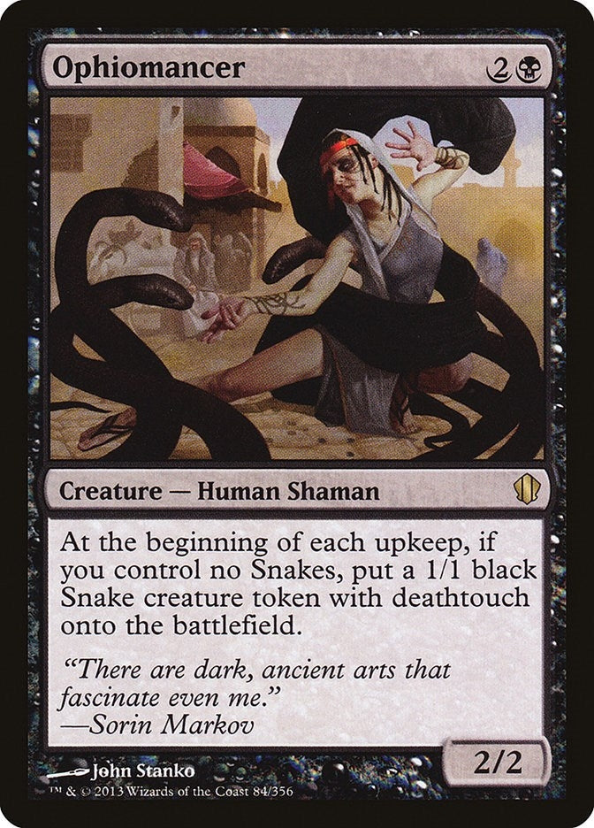 Image for Ophiomancer (84) [Commander 2013] - Magic: The Gathering