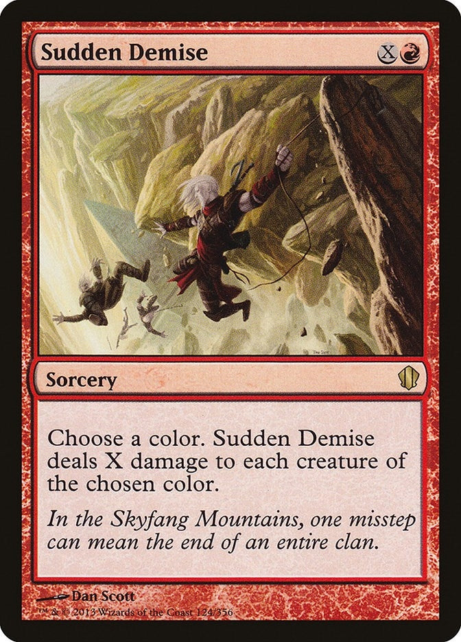 Image for Sudden Demise (124) [Commander 2013] - Magic: The Gathering