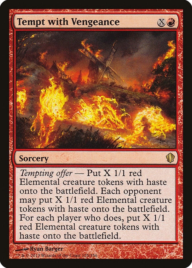 Image for Tempt with Vengeance (125) [Commander 2013] - Magic: The Gathering